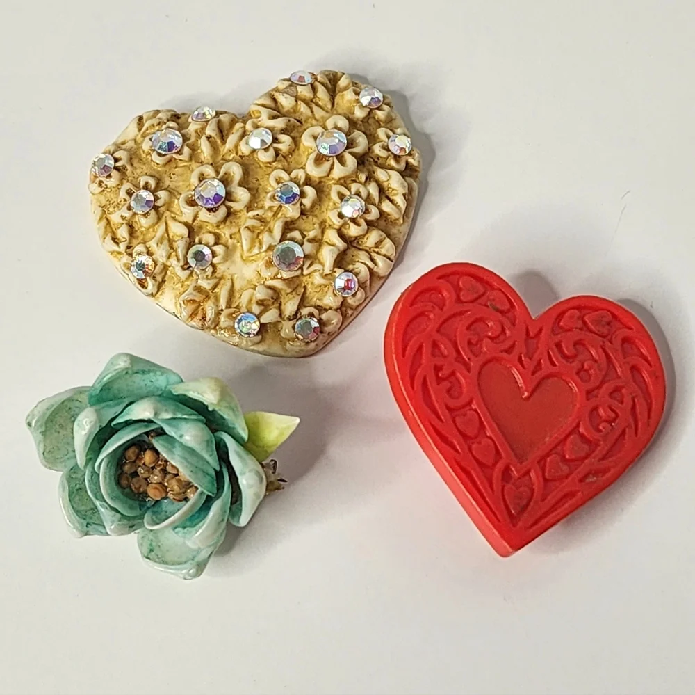 Vintage Brooch Pin Bundle of 3